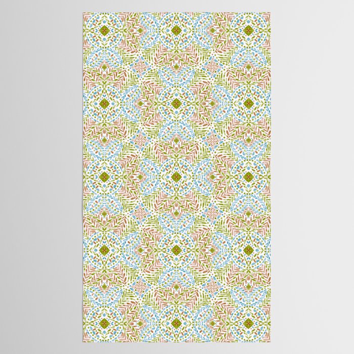 Natural Foliage Fusion G Tablecloth Gallery Image 2