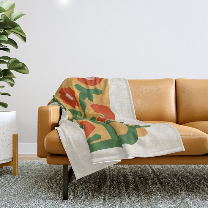 Flower Market II: Copenhagen | Matisse Edition Throw Blanket Gallery Image 1