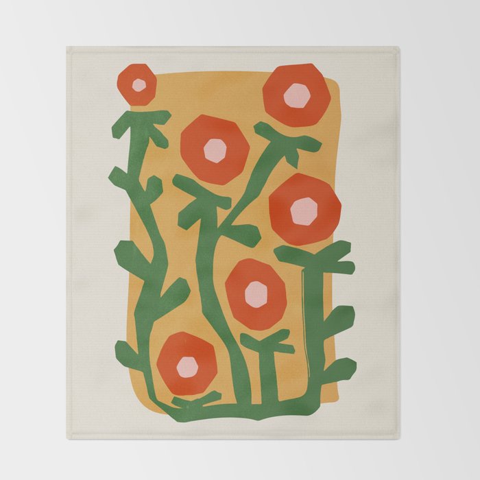 Flower Market II: Copenhagen | Matisse Edition Throw Blanket Gallery Image 2