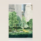 Central Park afternoon Stationery Card Gallery Image 2