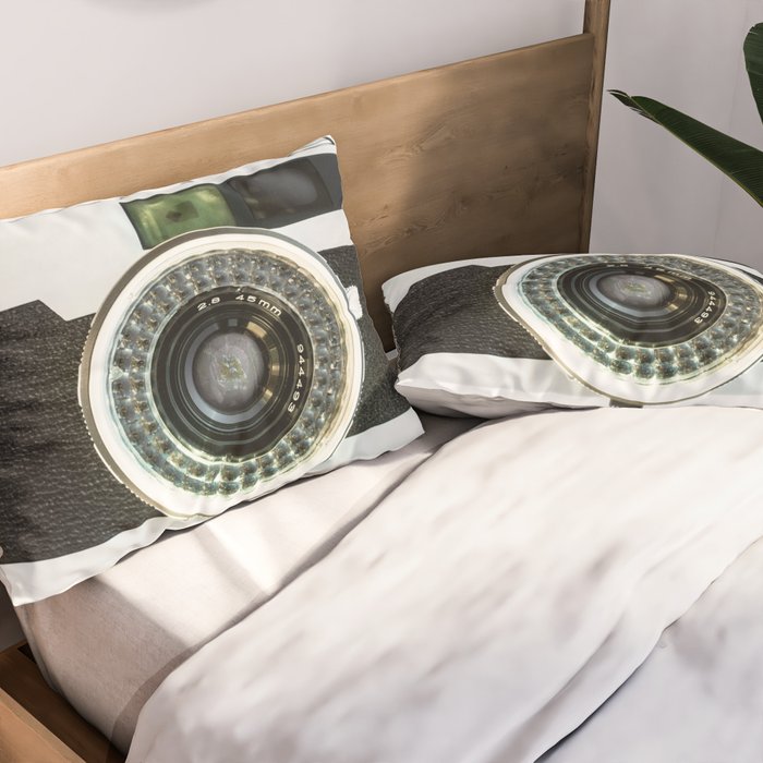 Vintage camera Pillow Sham Gallery Image 2
