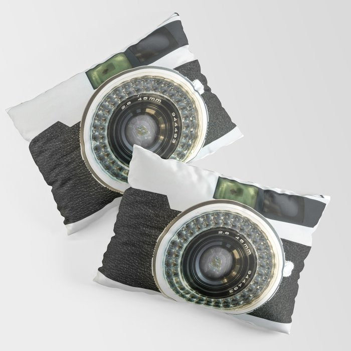 Vintage camera Pillow Sham Gallery Image 1