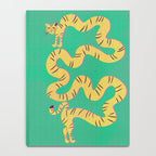 Playful Twisting Tiger Notebook Gallery Image 4