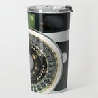 Vintage camera Travel Mug Gallery Image 2