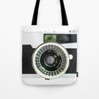 Vintage camera Tote Bag Gallery Image 1