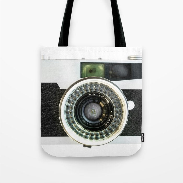 Vintage camera Tote Bag Gallery Image 1