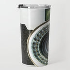 Vintage camera Travel Mug Gallery Image 3