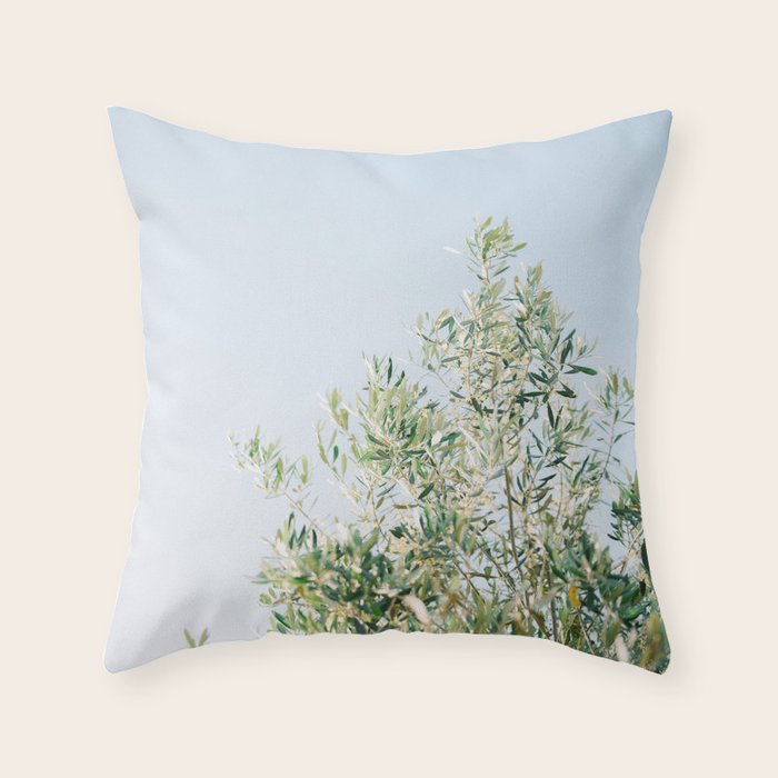 The olive tree | Italy fine art travel photography | Ostuni art Throw Pillow Gallery Image 6