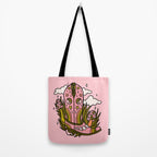 Libra Cowboy Boots Tote Bag Gallery Image 2