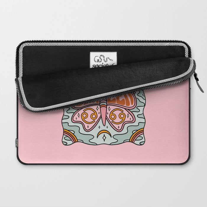 Cancer Butterfly Laptop Sleeve Gallery Image 2