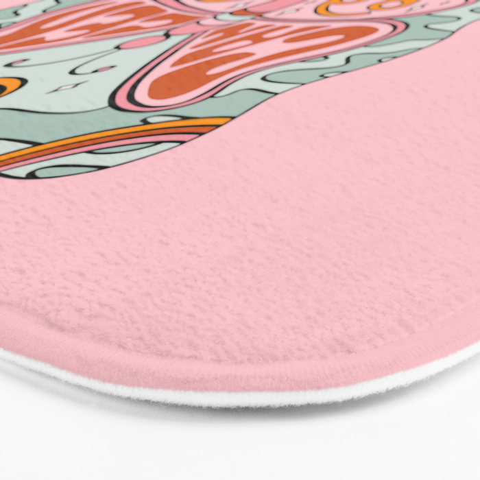 Cancer Butterfly Bath Mat Gallery Image 3
