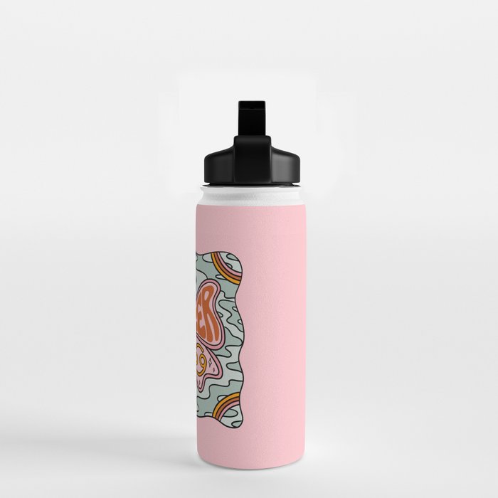 Cancer Butterfly Water Bottle Gallery Image 2