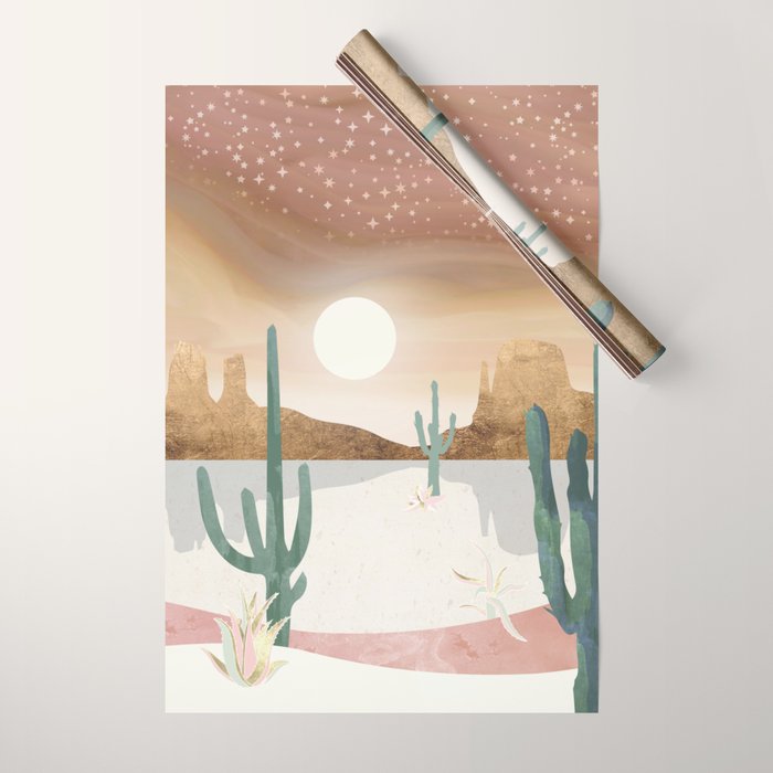 Honey Sky Wrapping Paper Gallery Image 1