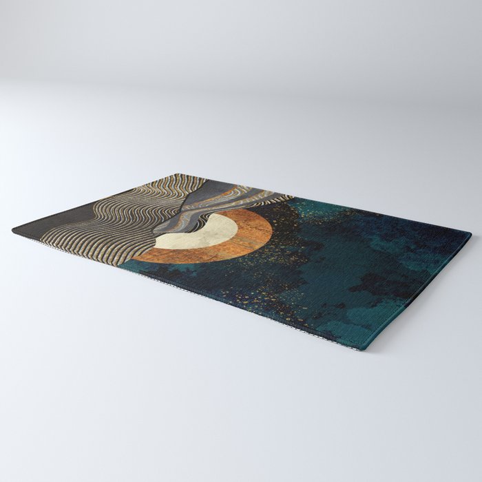 Gold & Silver Fields Rug Gallery Image 3