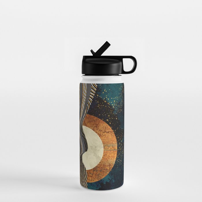 Gold & Silver Fields Water Bottle Gallery Image 1