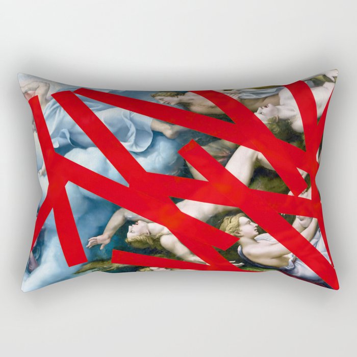 The Historical Brutality of the Gaze As Seen By Those With Power Rectangular Pillow Gallery Image 2