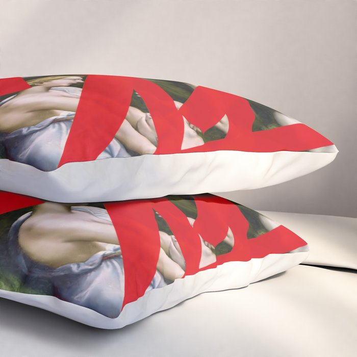 The Historical Brutality of the Gaze As Seen By Those With Power Pillow Sham Gallery Image 3