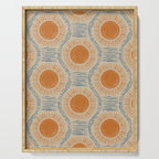 Boho Sun and Sea Vintage Ogee Serving Tray Gallery Image 1