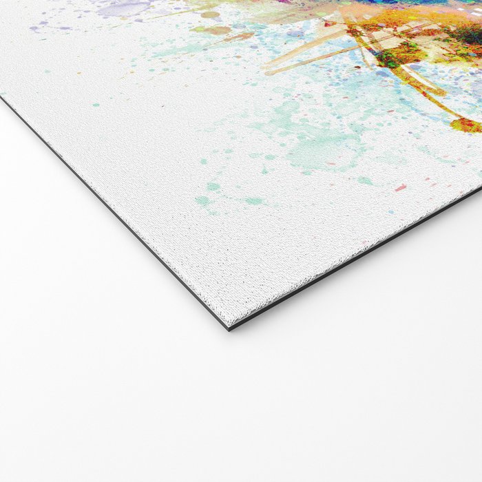 nashville skyline artistic Welcome Mat Gallery Image 2