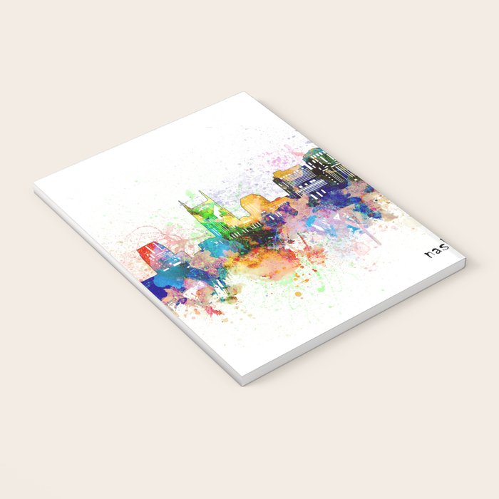 nashville skyline artistic Notebook Gallery Image 3