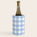 Powder Blue Plaid Wine Chiller Gallery Image 3