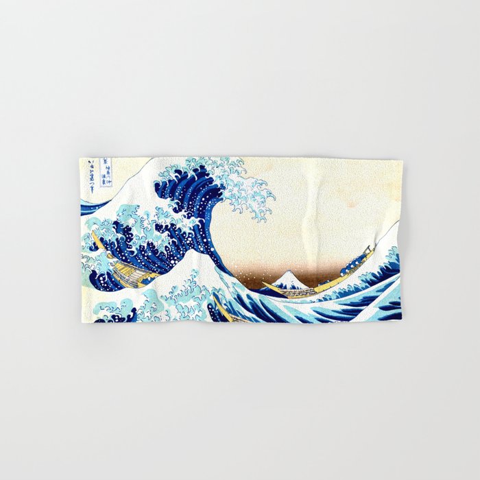 The Great Wave off KanagawA Bath Towel Gallery Image 1