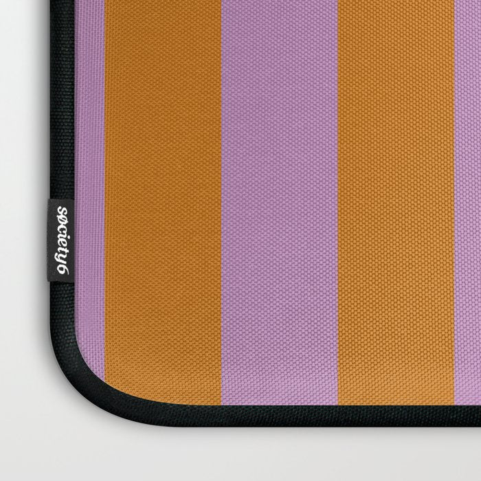 Abstraction_GEOMETRIC_STRIPE_LINE_COLORFUL_POP_ART_0701L Laptop Sleeve Gallery Image 3