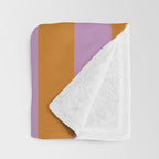 Abstraction_GEOMETRIC_STRIPE_LINE_COLORFUL_POP_ART_0701L Throw Blanket Gallery Image 3