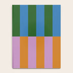 Abstraction_GEOMETRIC_STRIPE_LINE_COLORFUL_POP_ART_0701L Notebook Gallery Image 4