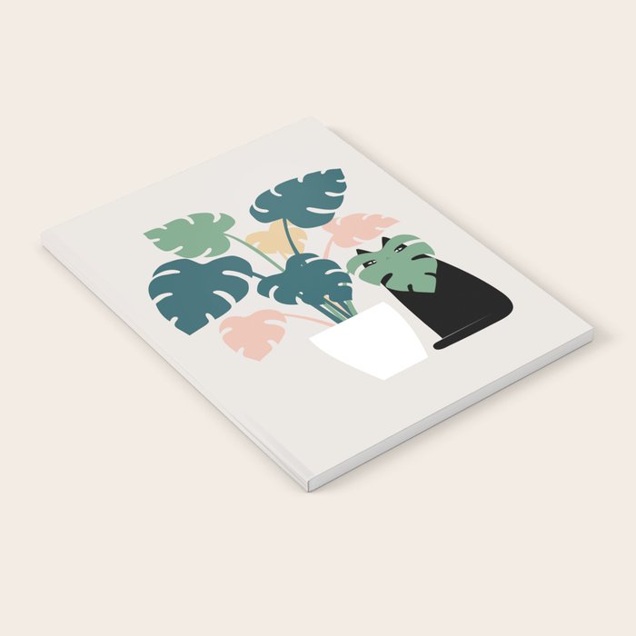 Cat and Plant 21: Leaf Me Alone Notebook Gallery Image 2
