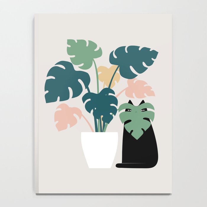 Cat and Plant 21: Leaf Me Alone Notebook Gallery Image 4
