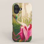 Roseate Spoonbill Bird pink iPhone Case Gallery Image 1