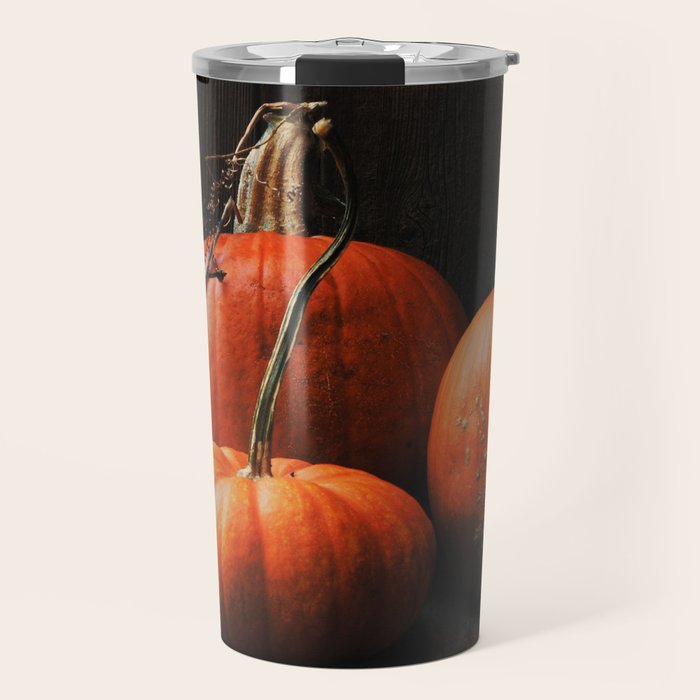 Three Pumpkins Travel Mug Gallery Image 1