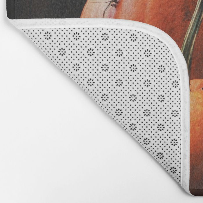 Three Pumpkins Bath Mat Gallery Image 2