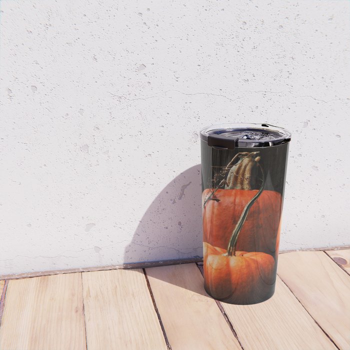Three Pumpkins Travel Mug Gallery Image 4
