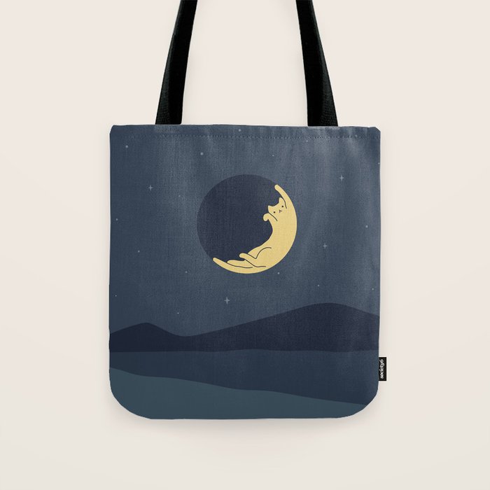 Cat Landscape 89 Tote Bag Gallery Image 1