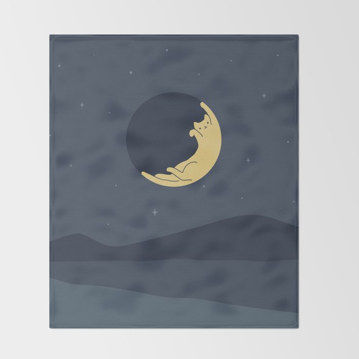 Cat Landscape 89 Throw Blanket Gallery Image 2