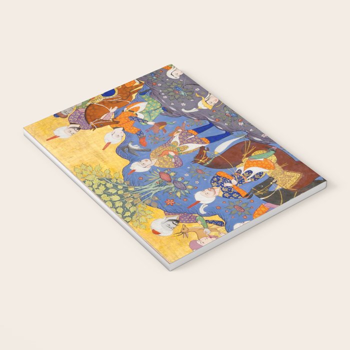  Shirin and Khusraw hunting  Antique Islamic Art  Notebook Gallery Image 3