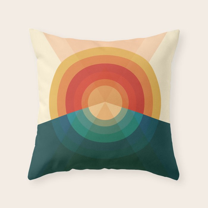 Sonar Throw Pillow Gallery Image 1