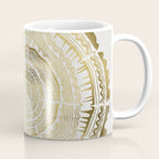 Gold Tree Rings Coffee Mug Gallery Image 1