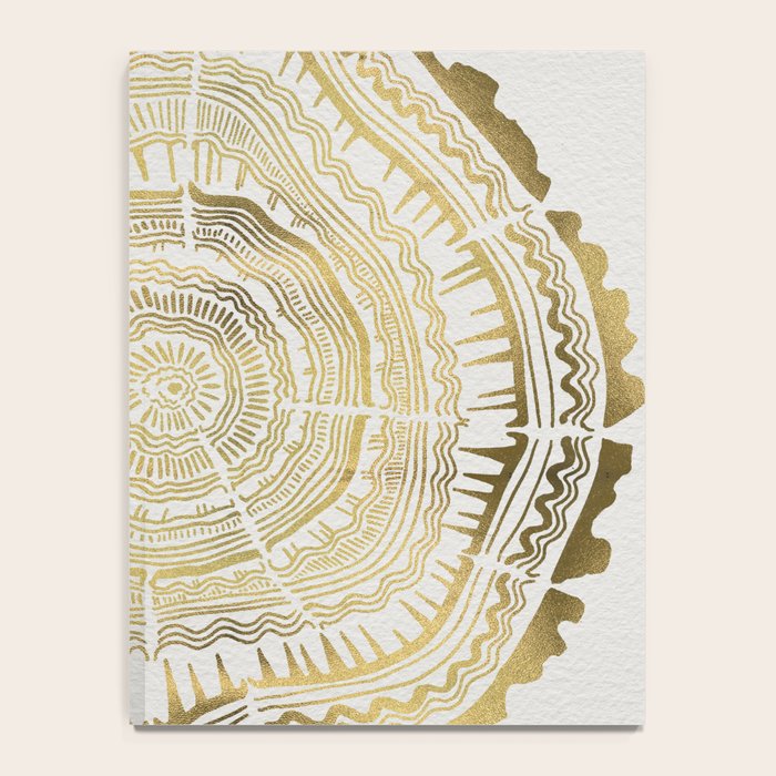 Gold Tree Rings Notebook Gallery Image 4