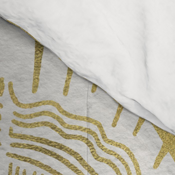 Gold Tree Rings Comforter Gallery Image 4