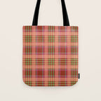 Modern Charm Plaids Tote Bag Gallery Image 1