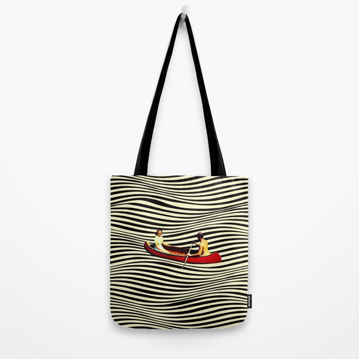 Illusionary Boat Ride Tote Bag Gallery Image 2