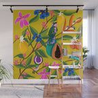 Exotic jungles pattern  Wall Mural Gallery Image 1