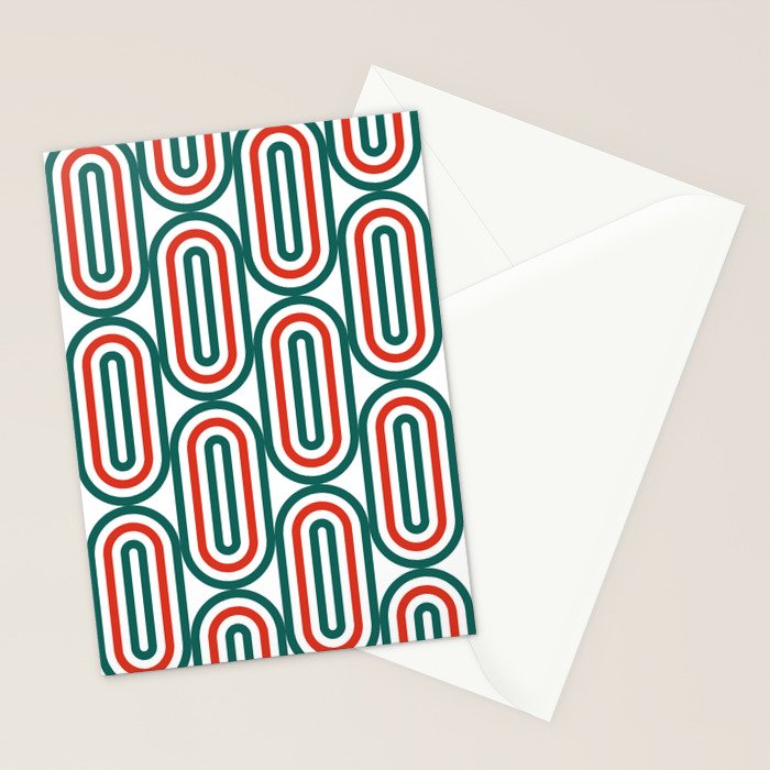 Retro Holiday 01A Stationery Card Gallery Image 2