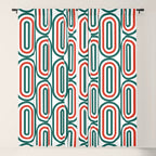 Retro Holiday 01A Window Curtain Gallery Image 5