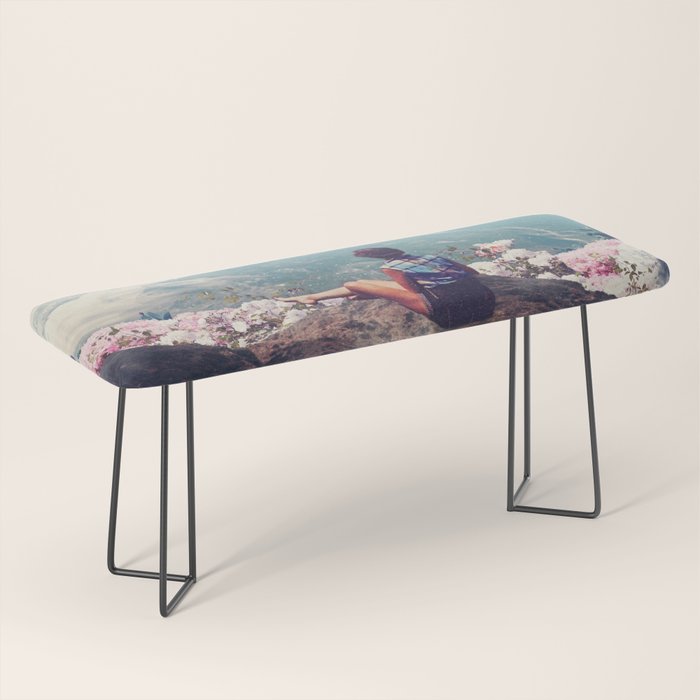 My World Blossomed when I Loved You Bench Gallery Image 1