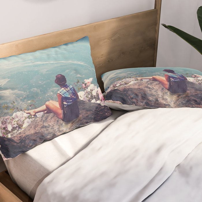 My World Blossomed when I Loved You Pillow Sham Gallery Image 2