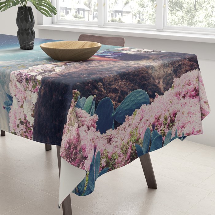 My World Blossomed when I Loved You Tablecloth Gallery Image 3
